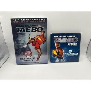 Billy Blanks Ultimate Taebo (sealed) and Taebo Amped Combo